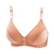 thumbnail image 1 of Sujetador con forma de pecho y ajuste de hebilla frontal fino estampado para mujer, ropa interior sin llantas Fridja nalpqowj35130, 1 of 3