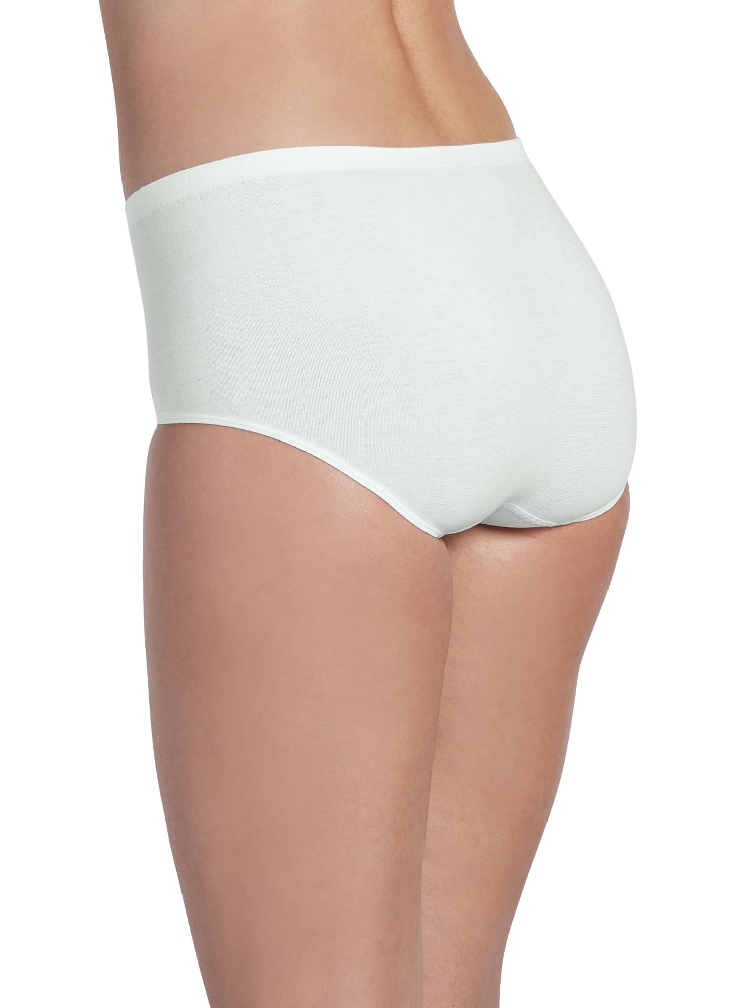 Women's Briefs 100% Cotton-WHT ONLY (3pc) - Wilson Inmate Package Program