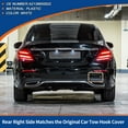 thumbnail image 3 of Unique Bargains Rear Right Car Bumper Tow Hook Cover Cap White Fit for Mercedes-Benz E W213 S213 17-20 No.A2138850022, 3 of 6
