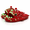 red, variant on Cartoon Shark Glow in the Dark Slippers EVA Non Slip House Slides