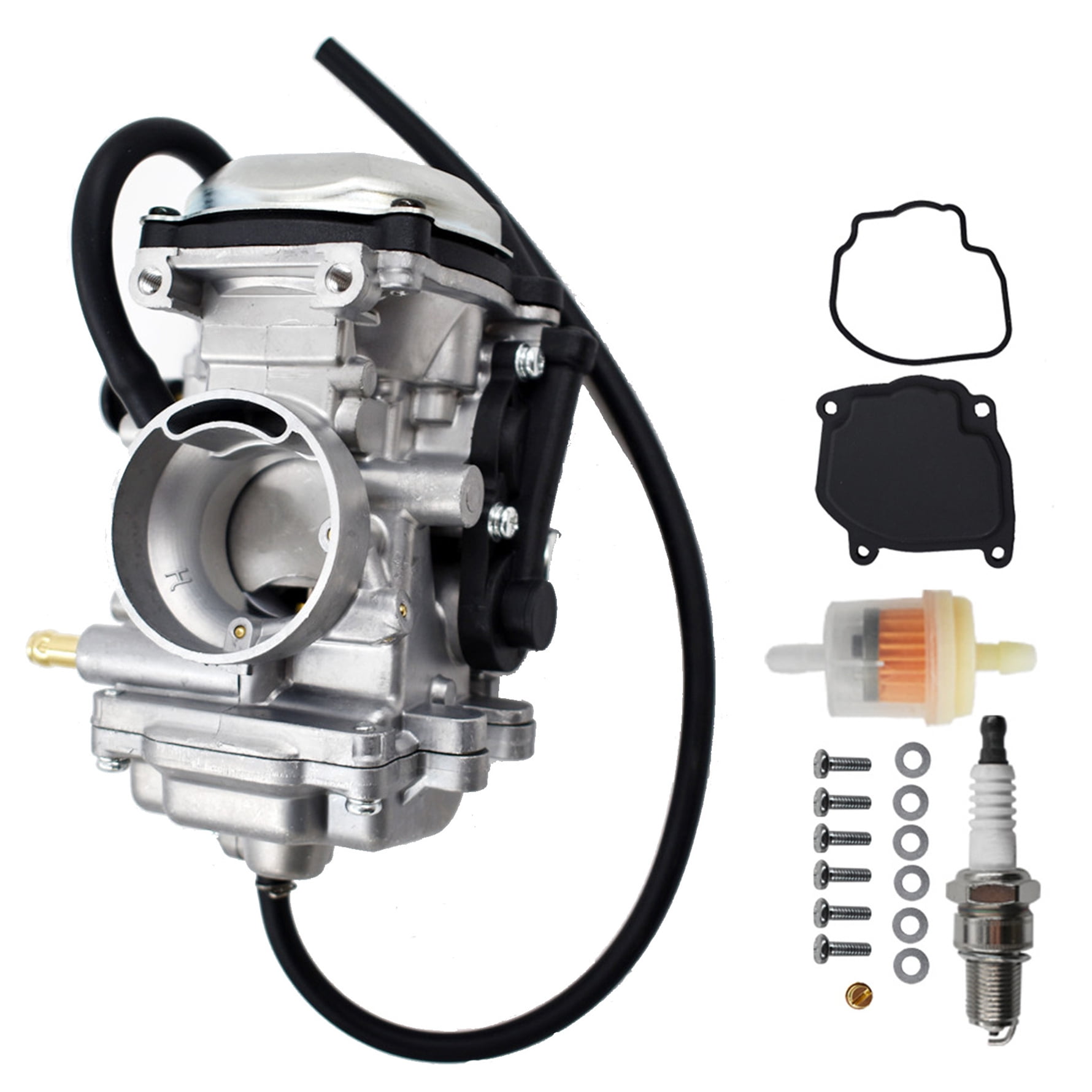 Yamaha Bear Tracker 250 Oil Filter Carburetor Intake Boot & Hose - Foto 7