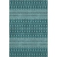 thumbnail image 2 of Addison Rugs Mayfield Washable Transitional Boho Teal Rectangle Rug, 8' x 10', 2 of 6