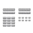 thumbnail image 2 of 24 peines cables 6/8/24 pines para cableado alimentación PC 3 0-3 6 mm (), 2 of 8