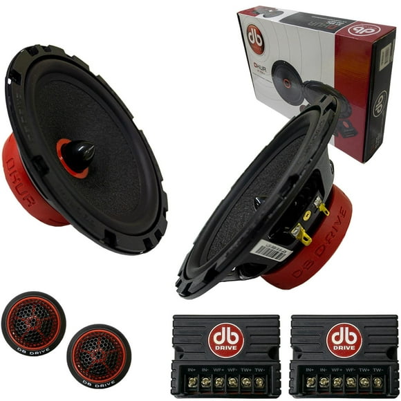 Set de Medios Rangos DB Drive S1 65CV2 250 Watts 6.5 Pu ... DB Drive S165CV2