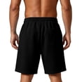 thumbnail image 4 of Men's Athletic Shorts Baggy Sweat Shorts Cotton Fleece Workout Gym Lounge Shorts with Pockets, 2XL, 4 of 8