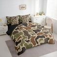 thumbnail image 3 of Castle Fairy Safari Deer Twin Bedding Sets,Abstract Camo Animal Bedding Comforter Set, 3 of 8