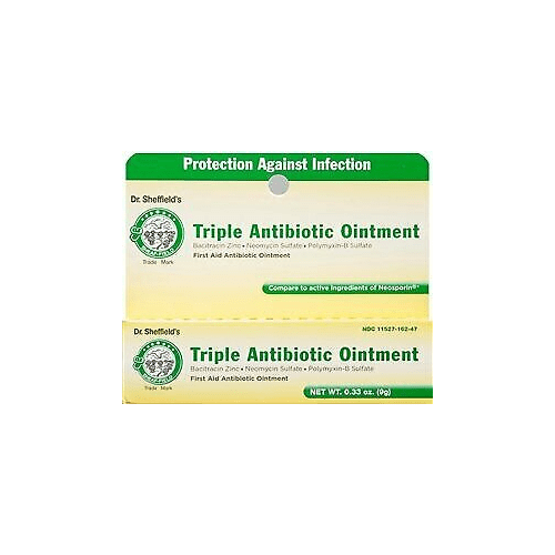 Dr. Sheffield Triple Antibiotic Ointment, 0.33 oz(Pack of 5)
