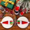 thumbnail image 5 of 72 Sets Christmas Plastic Silverware Set 72 Pcs Spoons 72 Pcs Forks 72 Pcs Knives with 72 Pcs Santa Hats Silverware Holders, 5 of 5