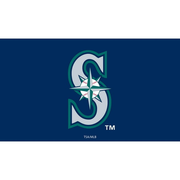 Seattle Mariners 28" x 16" Logo Indoor/Outdoor Trapper Mat