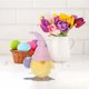thumbnail image 4 of Muñecos de Pascua con forma de pollo resucitado, accesorios para escaparates, decoraciones festivas, decoración de pollo, accesorios para escaparates, decoración festiva de Pascua,, 4 of 6