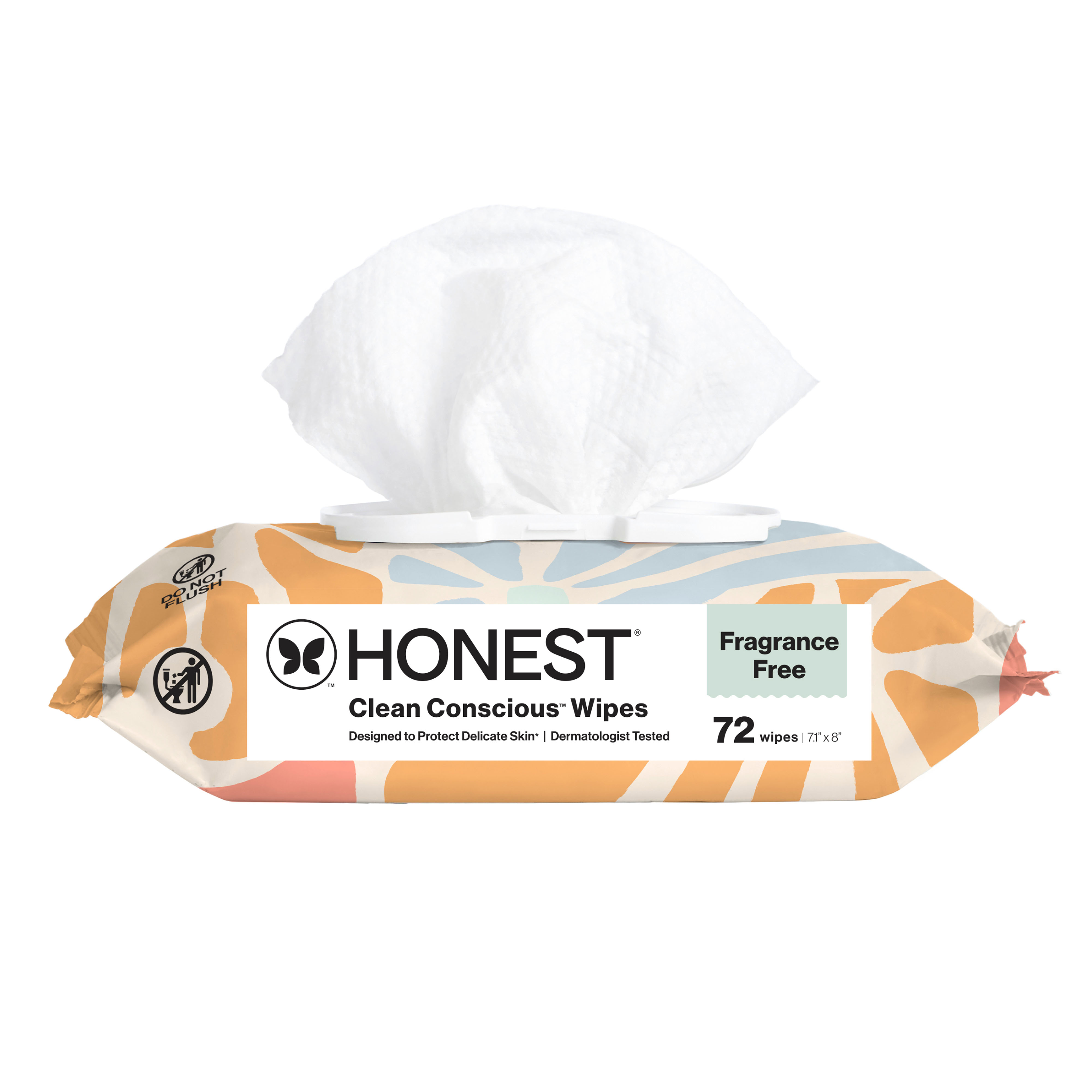 Honest Company Clean Conscious Wipes, Sunburst, 864 Count photo 5