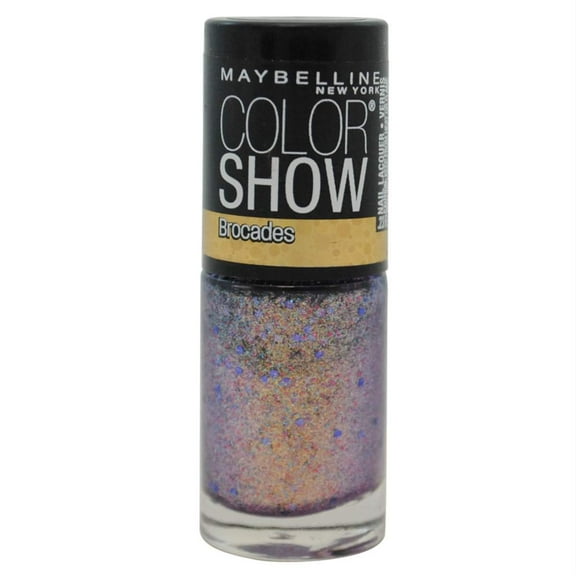 MAYBELLINE COLOR SHOW BROCADES NAIL LACQUER #750 LAVISHLY LILAC