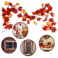 thumbnail image 4 of De Arce Artificiales De Otoño, 2 Uds. Planta Colgante De Otoño De Acción De Gracias Para El Hogar, Jardín, Pared, Puerta, Telón De Fondo, Decoración De Chimenea Scienceny HA040735-02, 4 of 6