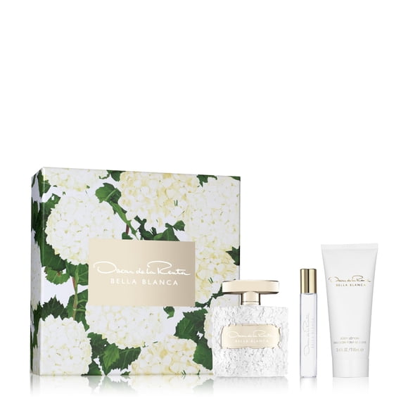 Set de regalo de perfume Oscar de la Renta Bella Blanca para mujer