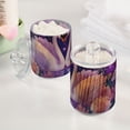 thumbnail image 5 of Swan in Love Beautiful Flowers Valentine Translucent Plastic Cans Storage Canisters with Lid Set of 4, 5 of 7