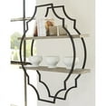 thumbnail image 2 of Bowery Hill Traditional Wall Shelf in Antique Gray and Black, 2 of 3