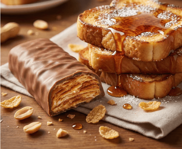 Butterfinger French Toast Peanut Butter Candy Bar - Limited Edition - 1.9 oz Bar, Pack of 2