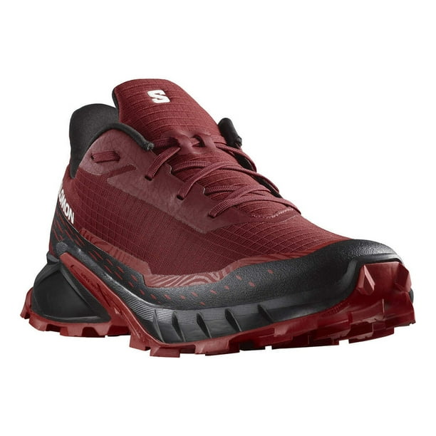 Tenis Salomon Caballero ALFACROSS 5 L47313200 vino 27.5 Walmart en linea