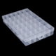 thumbnail image 2 of Organizador Caja de almacenamiento de plástico ajustable con 36 compartimentos para joyas y pendientes (transparente) JShteea  Libre de BPA, 2 of 7