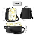 thumbnail image 2 of Lsque Sweet Honey Lunch Bag Lunch Box for Women Men Reusable Insulated Lunch Tote Bag,Leakproof Thermal Cooler Sack Food Handbags Case High Capacity, 2 of 9