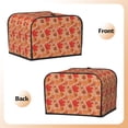 thumbnail image 3 of Pofeuu Yellow And Red Maple Leaves Print Toaster Cover 4 Slice, Bread Dust Cover & Fingerprint Protection, Kitchen Small Appliance Covers(Toaster Cover), 3 of 7