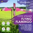 thumbnail image 2 of Petite Spinner - Flying Flamingo, 2 of 6