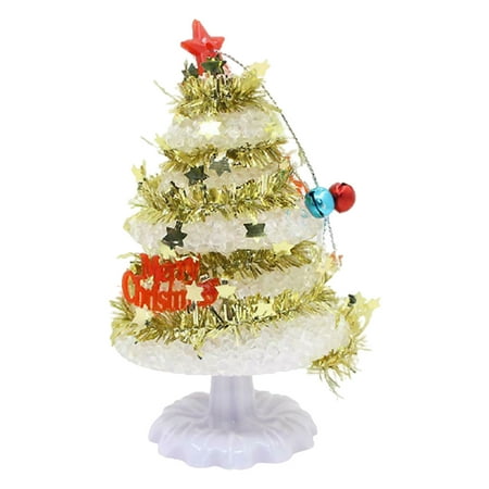 

TANGNADE Home Decoration On Ornaments Decorations Lamp Christmas Lights Tree The LED Christmas Chandelier Table Home Decor Gold