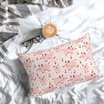 thumbnail image 5 of Pofeuu Pig Print Polyester Microfiber Plush Pillowcases, Super Soft and Cozy Pillow Case Covers with Envelop Closure（Pillow core not included）-16"x24", 5 of 6