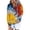 Orange, variant on Bovemsi Womens Sweatshirts Tie Dye Patterned Oversized Sportswear Long Sleeved Shirt Pullover With Pockets Fall Fashion Outfits 2025 Clothes