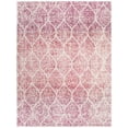 thumbnail image 3 of SAFAVIEH Madison Leighton Geometric Area Rug, Cream/Fuchsia, 8' x 10', 3 of 10