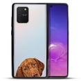 thumbnail image 2 of FINCIBO Slim TPU Bumper + Clear Hard Back Cover for Samsung Galaxy S10 Lite 6.7" 2020, Animal Golden Rust Vizslas Dog, 2 of 6