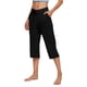thumbnail image 2 of MKLEKYY Leggins push up mujer Pantalones tres cuartos casuales cómodos para uso diario para verano Opciones de fácil cuidado y estilo para atuendos versátiles, 2 of 4