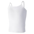 thumbnail image 3 of Hanes Girls Tank Top Pack, 5-Pack, Cotton-Blend Camis for Girls, Tag-Free Camisole, 3 of 5
