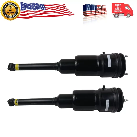 Koomaha 2pcs Air Suspension Shock Absorbers Rear For Lexus LS460 48080-50153 48090-50153