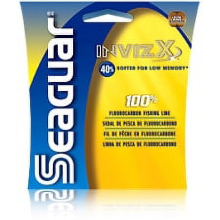 Seaguar Invizx 100% Fluorocarbon Fishing Line 4lbs, 1000yds Break Strength/Length - 04VZ1000