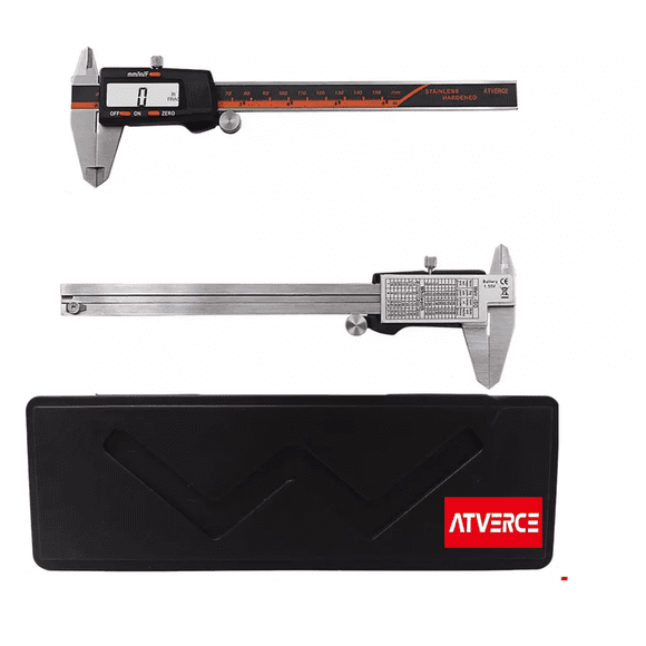 Calibrador Vernier Digital Lcd Pie Rey 15cm Acero Inoxidable
