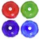 thumbnail image 1 of Pelota para perros KONG Squeezz, tamaño mediano, varios colores, paquete de 4, 1 of 1