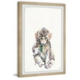 thumbnail image 2 of Marmont Hill Cute Little Monkey Framed Wall Art, 2 of 6