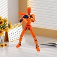 thumbnail image 4 of Figura de acción Titan 13 de LHNFT, figuras de acción de robot, figura de acción T13 impresa en 3D, robot multiarticular móvil, figura de acción de 13 maniquí, decoraciones de escritorio para amantes, 4 of 4