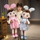 thumbnail image 2 of Muñecas de peluche Kawaii de 45 a 100 cm con orejas de conejo, muñecos de peluche suaves, adorables juguetes de peluche, almohada para niños, regalo de cumpleaños y San Valentín, 2 of 5