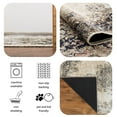 thumbnail image 2 of Keen Home Design Machine Washable Area Rugs with Non-slip Backing, Ideal for Hallway, Living Room, Bedroom, Kitchen and Laundry Room, Vintage Moroccan and Low Pile Rug - ( 5' x 7' ), 2 of 9
