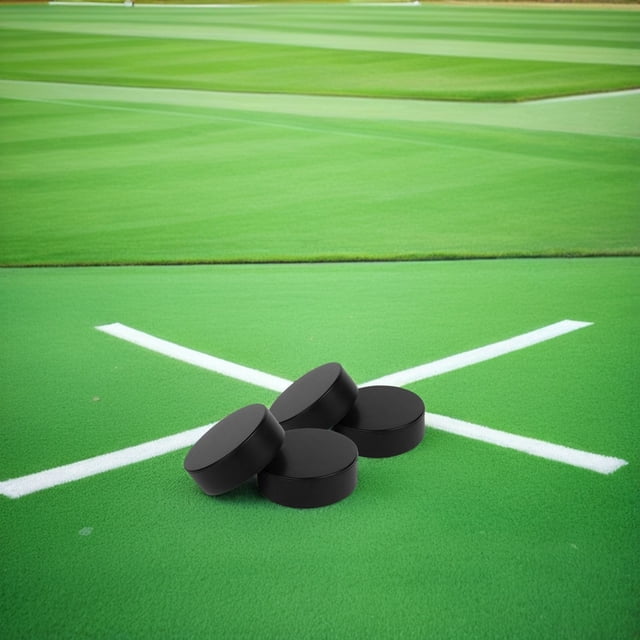CHICHUMID 4Pcs Training Hockey Puck for Enhancing Flexibility and Improving Physique