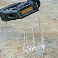 thumbnail image 2 of Zeiwohndc Clear Acrylic Bike Parking Rack Portable Floor Stand Display Repair Rack, 2 of 8