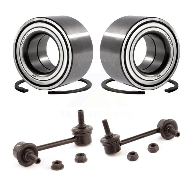 Transit Auto Front Wheel Bearing and Link Kit for Car Mazda 626 Ford Probe MX-6 - Left Right Side (Driver Passenger) K7T-100834