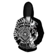 thumbnail image 4 of Sudadera con capucha para hombre modelo 2024, moderna y versátil, con cremallera, cómoda y elegante, con estampado de monstruo personalizado para hombre, 4 of 5