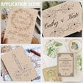 thumbnail image 5 of 60 Sheets 5 Inch Printing Paper Rustic Cardstock Paper Small Wheat Natural Thick Heavy Textured Inkjet Art Greeting Wedding Party, 5 of 6
