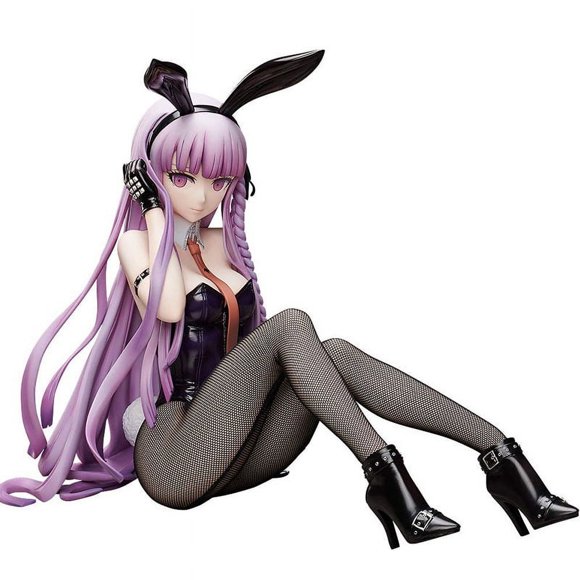 Figurine Anime Kyoko Kirigiri Bunny Ver. 1/4 Soft Chest Ver. Figurine Anime Fille Personnage Collection Jouet/poupée Anime 22,5 Cm/8,8 Pouces, a1