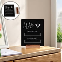 Toyandona wifi sign Combination Acrylic Sign for Office Decor 1Pack