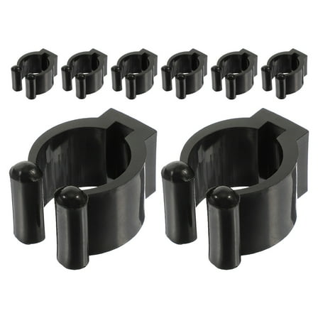 8 Pcs Fishing Rod Rack Cue Rods Holder Pole Clamp