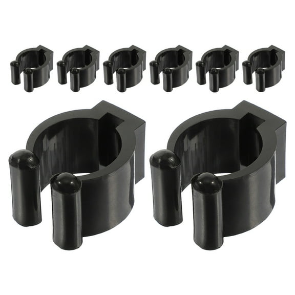 8 Pcs Fishing Rod Rack Cue Rods Holder Pole Clamp